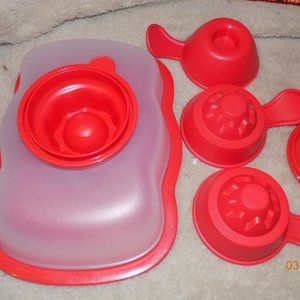 Tupperware Jello Mold set